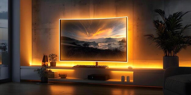 Integrated Lighting Magic wall and all
