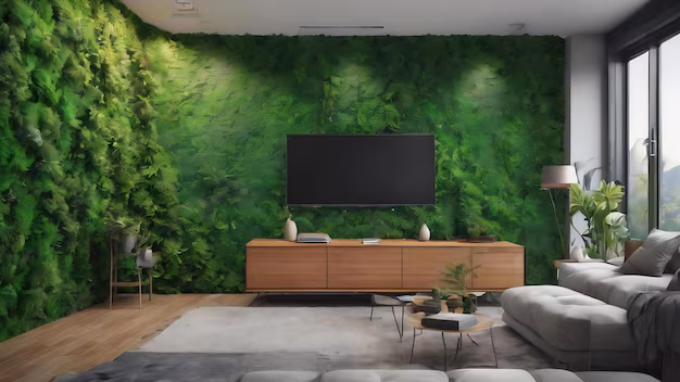 Nature-Inspired Green Walls wall and all